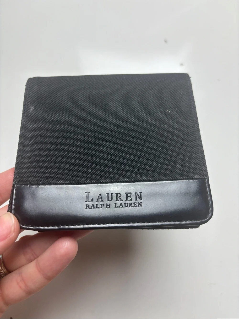 Lauren Ralph Lauren Black Men's Bifold Wallet